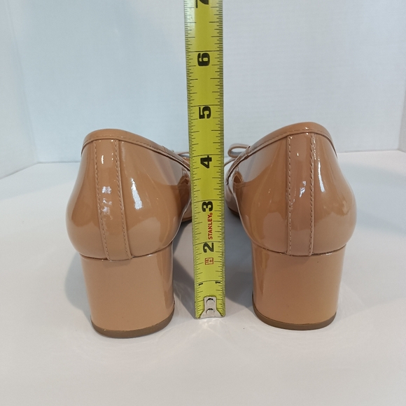 Michael Kors Kiera Flex Mid Pump Patent Dk Nude Size 10M never worn - Picture 10 of 12
